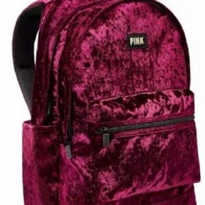 Victoria's Secret Ruby Velvet Backpack
